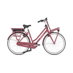 Gazelle Miss Grace C7+ HMB Coral red, inclusief 500Wh accu!