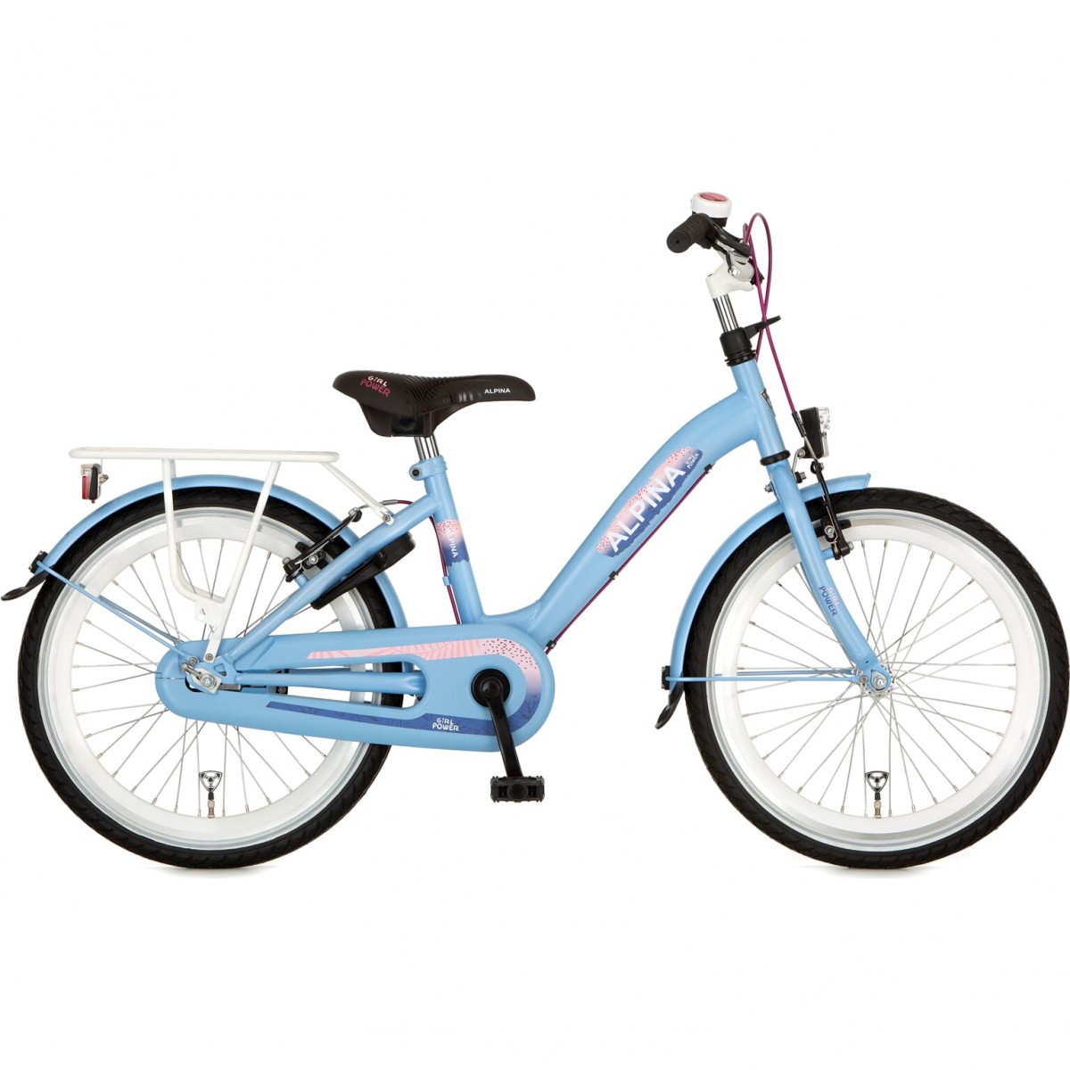 Ouderling Indringing Nodig uit Alpina Girlpower Alaska Blue Matt (20 inch Meisjes fiets) goedkoop in de  webshop van Knop Tweewielers bestellen
