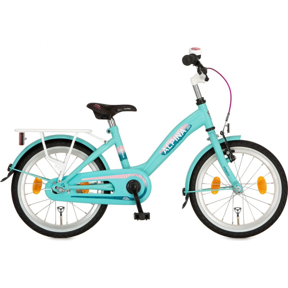 bom Uitbeelding Per Alpina Girlpower Mint Green (16 inch Meisjes fiets) goedkoop in de webshop  van Knop Tweewielers bestellen